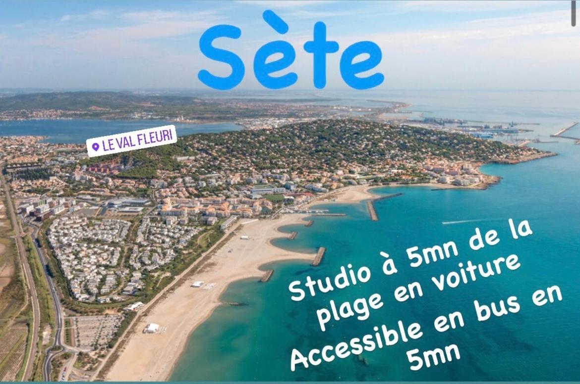 Magnifique Studio A Sete Proche Des Plages Exteriér fotografie